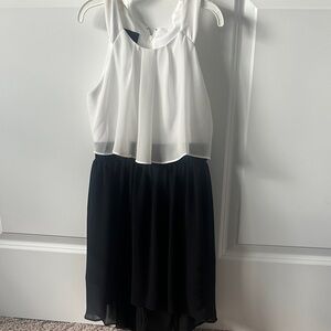 Black and white dress size 7 like new BCX girl
